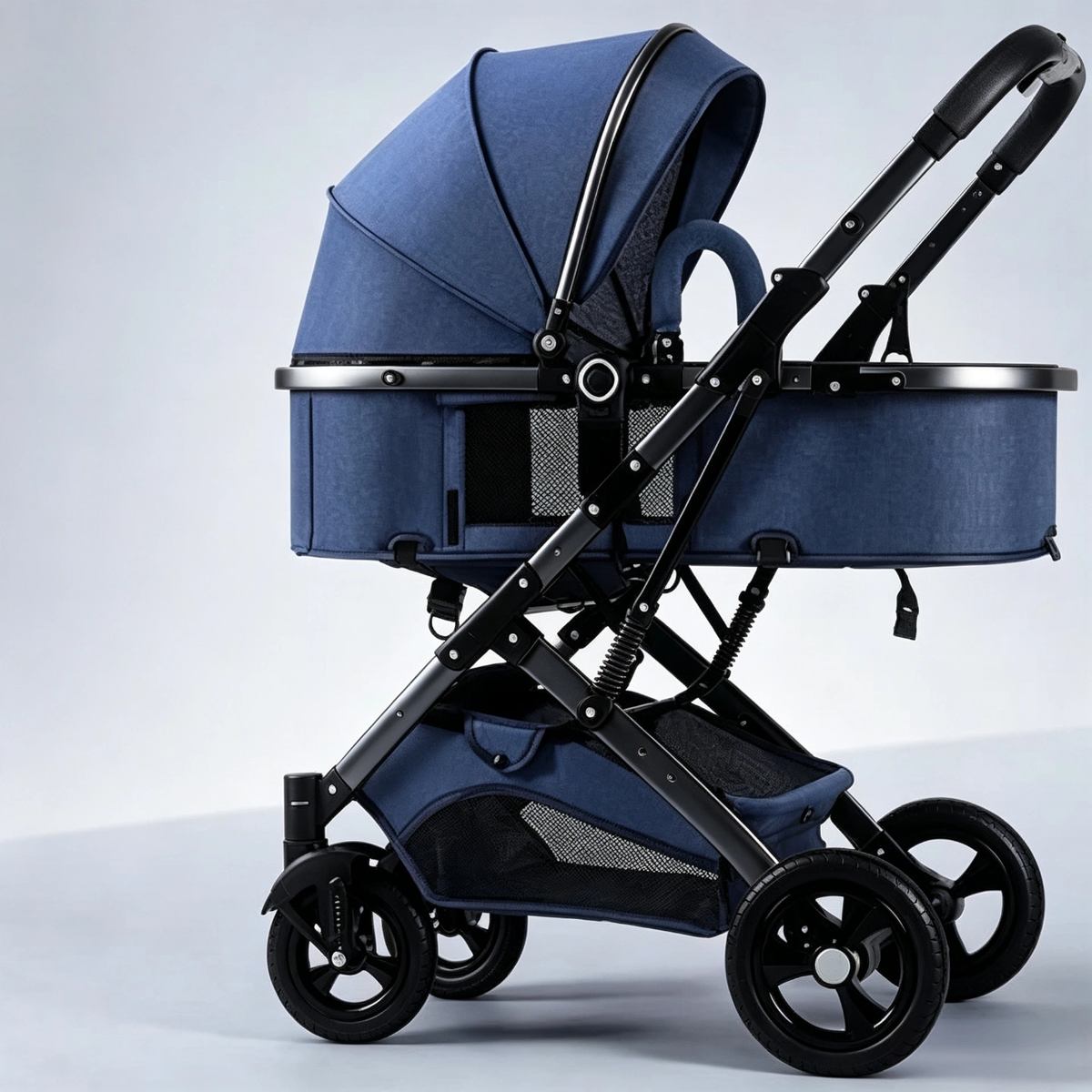 Flagship Baby Stroller, Sit & Recline, Lightweight Foldable, High Landscape, Shock Absorption, Reversible, Newborn Toddler Stroller for Wholesale