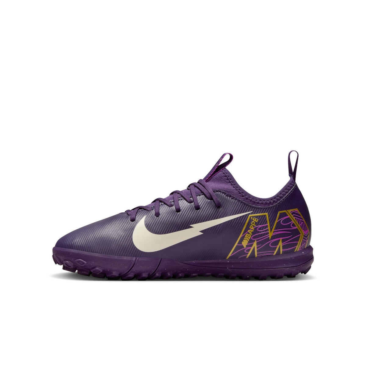Kylian Mbappe Nike Jr. Mercurial Vapor 16 Academy "Kylian Mbappé" Big Kids' TF Low-Top Soccer Shoes