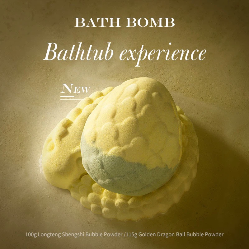 Dragon Shape Bath Bombs, Spa Fizzy Bath Balls for Relaxing Bath