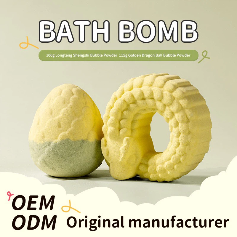Dragon Shape Bath Bombs, Spa Fizzy Bath Balls for Relaxing Bath