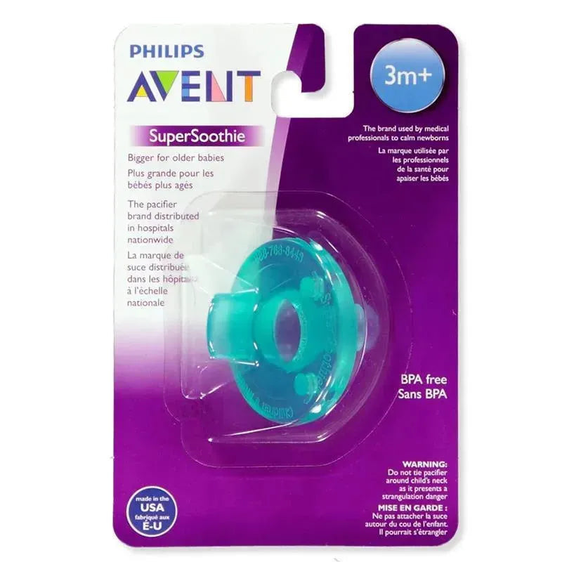 Avent - 1Pk Soothie Pacifier, 3M+, Green